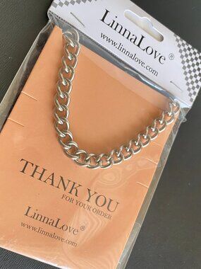 Stainless Steel Gourmette Curb Chain Men's Bracelet Jewelry Gifts